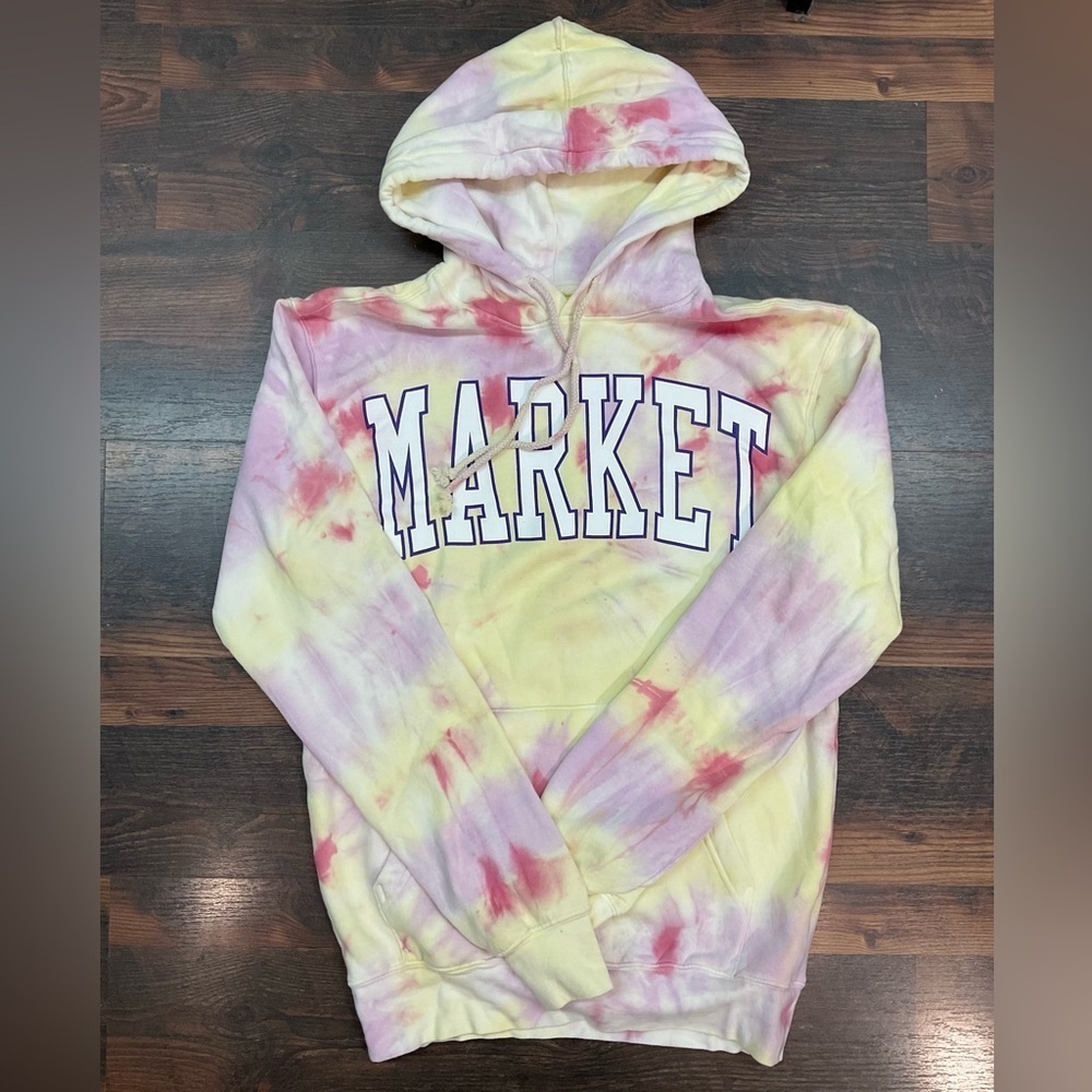 MARKET (Chinatown) Border ARC Tie Dye Hoodie - Picture 5 of 5